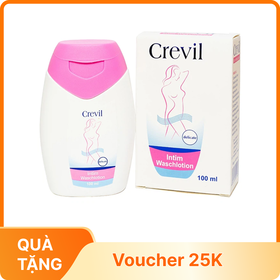 Dung dịch vệ sinh phụ nữ Crevil Intim Waschlotion hỗ trợ cân bằng độ pH (100ml)
