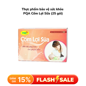 Thực phẩm bảo vệ sức khỏe PQA Cốm Lợi Sữa (25 gói)