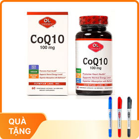 Thực phẩm bảo vệ sức khỏe viên nang CoQ10 100mg (60 viên)