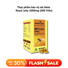 Thực phẩm bảo vệ sức khỏe Royal Jelly 1000mg (365 Viên)