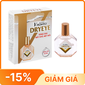 Dung dịch nhỏ mắt V.Rohto Dryeye giữ ẩm và bôi trơn cho mắt (13ml)
