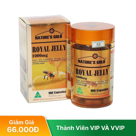 Thực phẩm bảo vệ sức khỏe Royal Jelly 1000mg (100 Viên)