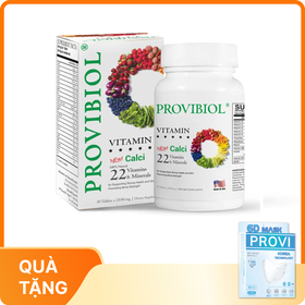 Thực phẩm bảo vệ sức khỏe Provibiol Vitamin (60 viên)