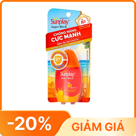Sữa chống nắng Sunplay Super Block SPF81/Pa++++ ngăn đen sạm vượt trội (Chai 30g)