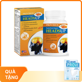Thực phẩm bảo vệ sức khỏe Provibiol Headsup (Hộp 60 Viên)