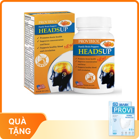 Thực phẩm bảo vệ sức khỏe Provibiol Headsup (30 Viên)