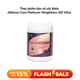Thực phẩm bảo vệ sức khỏe Alltimes Care Platinum Weightloss (50 Viên)