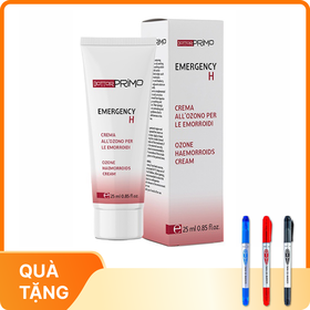 Kem hỗ trợ giảm các triệu chứng bệnh trĩ Dottorprimo Emergency H (25ml)