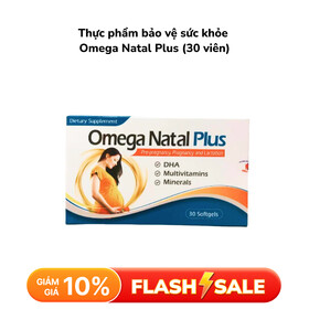 Thực phẩm bảo vệ sức khỏe Omega Natal Plus (30 viên)