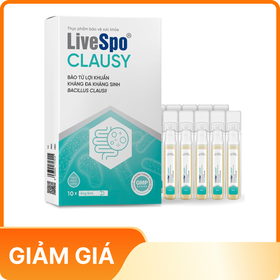 Thực phẩm bảo vệ sức khỏe Livespo Clausy (10 ống x 5ml)