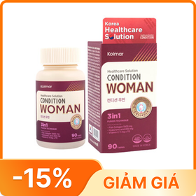 Thực phẩm bảo vệ sức khoẻ Condition Woman - Hộp 90 viên