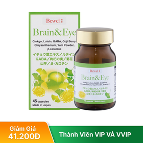 Thực phẩm bảo vệ sức khỏe Bewel Brain & Eye (45 viên)