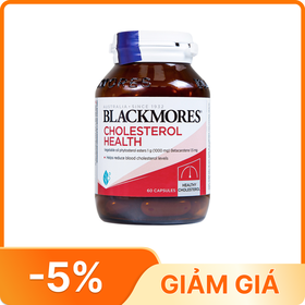 Thực phẩm bảo vệ sức khoẻ Blackmores Cholesterol Health - Hộp 60 viên