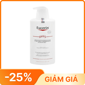Sữa rửa mặt cho da nhạy cảm Eucerin PH5 Facial Cleanser Sensitive Skin (400ml)