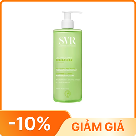 Gel rửa mặt SVR Sebiaclear Gel Moussant không chứa xà phòng cho da dầu (400ml)