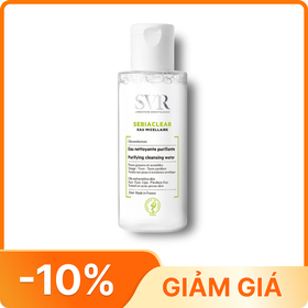 Nước tẩy trang SVR Sebiaclear Eau Micellaire làm sạch giúp loại bỏ dầu nhờn (400ml)