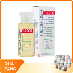 Dầu dưỡng Medicosh Elasoil giúp dưỡng ẩm, giảm rạn và đều màu da (chai 75ml)
