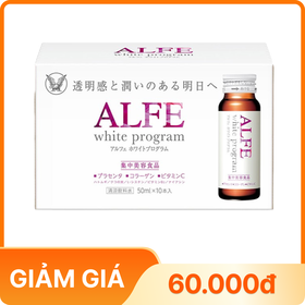 Thực phẩm bảo vệ sức khỏe Alfe White Program (10 chai x 50ml)