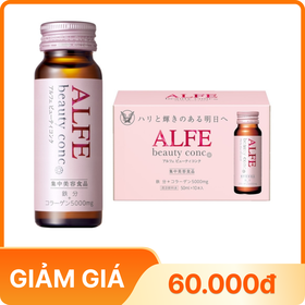 Thực phẩm bảo vệ sức khỏe Alfe Beauty Conc (10 Chai x 50ml)