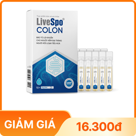 Thực phẩm bảo vệ sức khỏe LiveSpo Colon (10 ống x 5ml)
