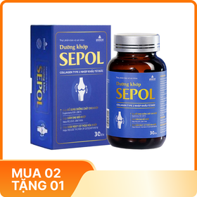 Thực phẩm bảo vệ sức khỏe dưỡng khớp Sepol (30 viên)