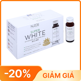 Thực phẩm bảo vệ sức khỏe Nucos Super White (10 chai x 50ml)