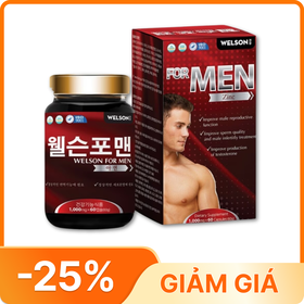Thực phẩm bảo vệ sức khỏe Welson For Men (60 viên)
