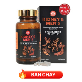 Thực phẩm bảo vệ sức khoẻ Kidney Men's tăng cường sinh lý nam giới - Hộp 180 viên