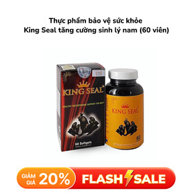 Thực phẩm bảo vệ sức khỏe King Seal tăng cường sinh lý nam (60 viên)