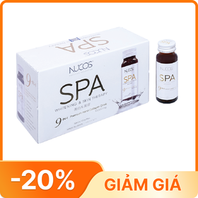 Nước Uống Nucos Spa 10.000 Hạn Chế Lão Hóa, Làm Đẹp Da (Hộp 10 Chai X 50ml)