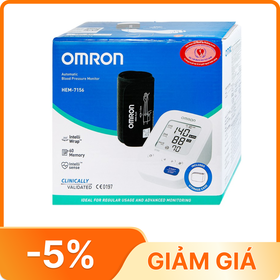 Máy đo huyết áp bắp tay Omron HEM-7156T