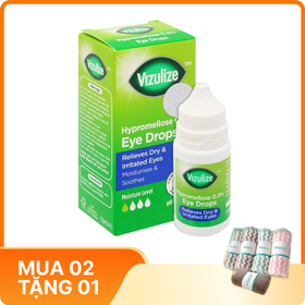 Dung dịch nhỏ mắt Vizulize giảm khô mắt chai 10ml