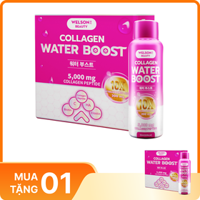 Nước uống Collagen Welson Beauty 10x water boost (6 chai)