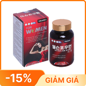 Welson For Women giúp cải thiện sinh lý nữ (60 viên)