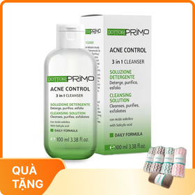 Gel Rửa Mặt Giảm Mụn DottorPrimo Acne Control 3 in 1 100ml