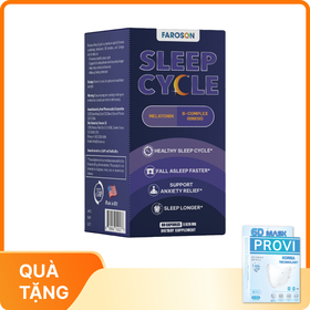 Thực phẩm bảo vệ sức khỏe Faroson Sleep Cycle (Hộp 60 viên)