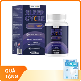Thực phẩm bảo vệ sức khỏe Faroson Sleep Cycle (Hộp 30 viên)