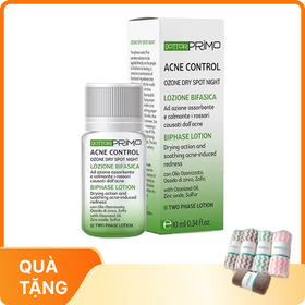 Kem dưỡng giảm mụn ban đêm DottorPrimo Acne Control Ozone Dry Spot Night (10ml)