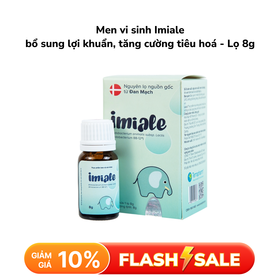 Men vi sinh Imiale bổ sung lợi khuẩn, tăng cường tiêu hoá - Lọ 8g