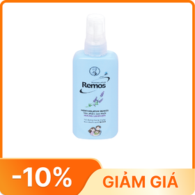Xịt chống muỗi Remos hương sả chanh xua muỗi suốt 10 giờ (70ml)