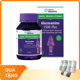 Viên uống Glucosamine 1500 Plus Henry Blooms hỗ trợ tăng tiết dịch khớp, bảo vệ sụn khớp (30 viên)
