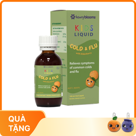 Thực phẩm bảo vệ sức khoẻ Henry Blooms Kids Liquid Cold and Flu with Elderberry (100ml)