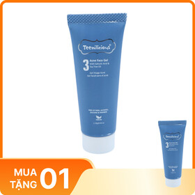 Teenilicious Acne Face Gel hỗ trợ trị mụn, ngừa mụn tái phát cho da dầu và da nhạy cảm (Tuýp 15g)