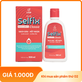 Dầu Gội Selfix Classic giúp sạch gàu, hết ngứa (100 ml)