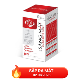 Thực phẩm bảo vệ sức khoẻ Viên Sáng Mắt Cuộc Sống Xanh (Hộp 60 viên)