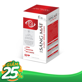 Thực phẩm bảo vệ sức khoẻ Viên Sáng Mắt Cuộc Sống Xanh (Hộp 60 viên)