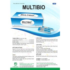 Thực phẩm bảo vệ sức khỏe MULTIBIO - Hộp 100 gói