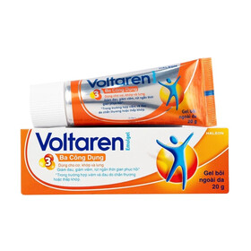 Gel bôi Voltaren gel 1% giảm đau, kháng viêm xương khớp (20g)