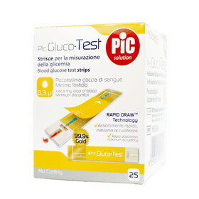 Que thử đường huyết Pic Gluco.Test 25