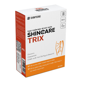 Viên uống Shincare Trix giảm tình trạng suy giãn tĩnh mạch (Hộp 30 viên)